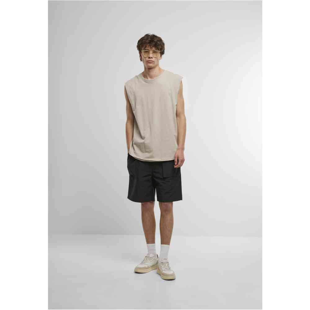 Urban Classics - Open Edge Sleeveless shirt - Grey